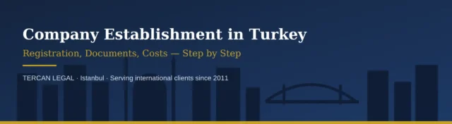 Company establishment in Turkey — registration, documents and costs guide 2026.
