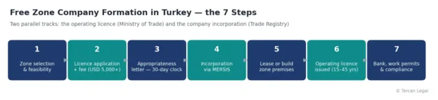 Insert the seven-step free-zone company formation graphic here