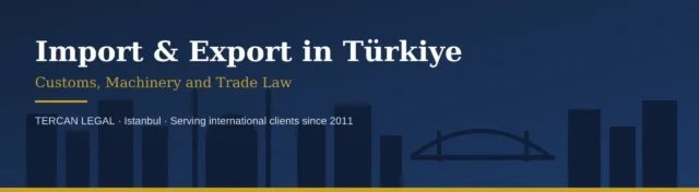 Import and export trade, customs clearance and cargo operations in Türkiye.